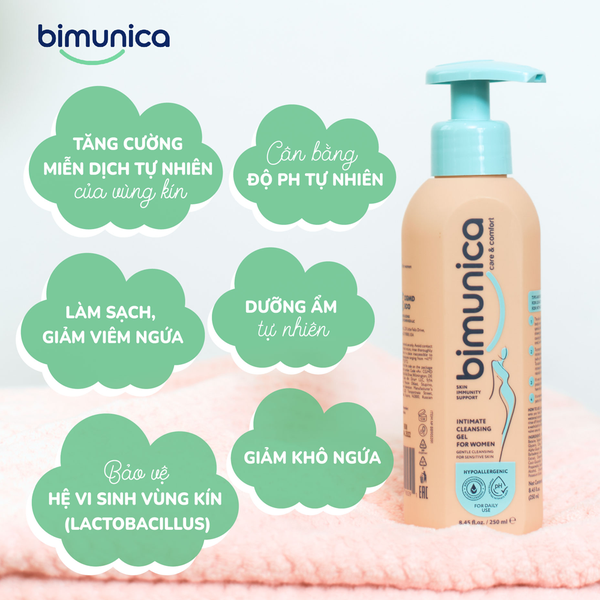 Dung dịch vệ sinh phụ nữ Bimunica (Nhập khẩu Nga)