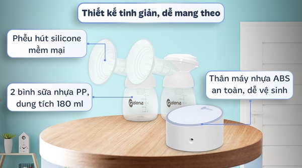 Máy hút sữa điện đôi Galena GA-01
