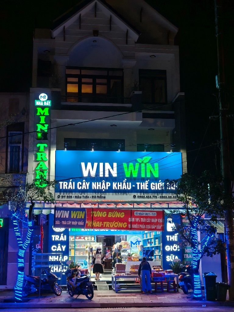 Win Win — cửa hàng trái cây nhập khẩu tại Hòa Tiến